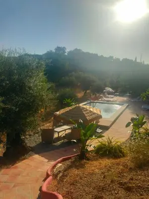 Piscina en o cerca de Finca Corazonada
