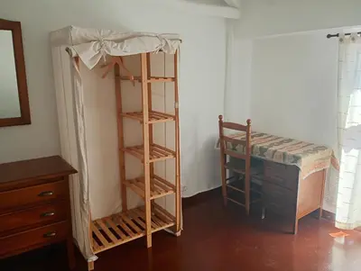 Cama o camas de una habitación en Juanita La Larga