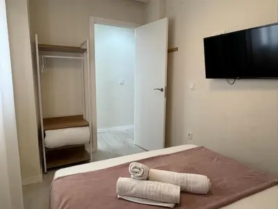 Cama o camas de una habitación en Loyola Premium Córdoba Centro