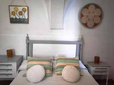 Cama o camas de una habitación en Vivienda Rural El Retiro
