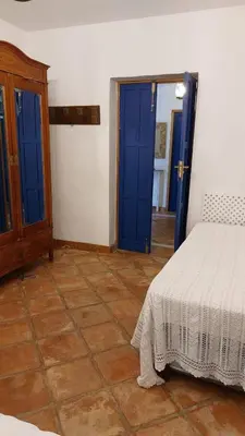 Cama o camas de una habitación en Vivienda Rural El Retiro