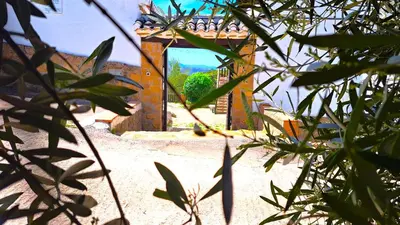 Jardín al aire libre en Suitur Cortijo de Don Lolo