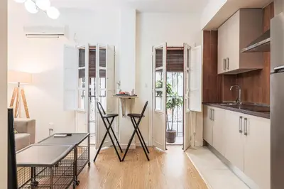 Una cocina o zona de cocina en Lanza Tranquilo y acogedor