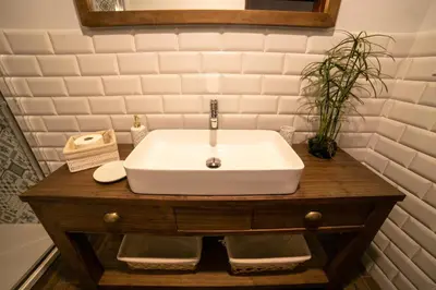 Un baño de Villasecre Casa Rural