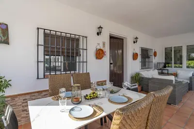 Zona de estar de Casa rural Buhaira