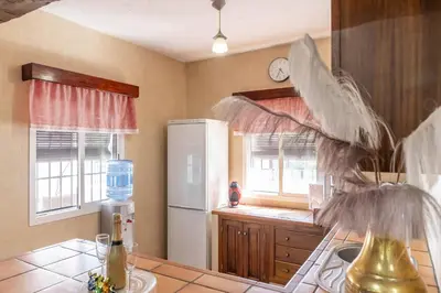 Una cocina o zona de cocina en Casa rural Buhaira