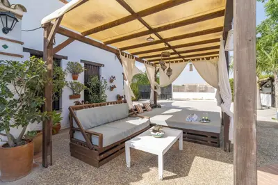 Zona de estar de Casa Rural Carula