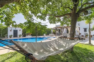 Piscina en o cerca de Casa Rural Carula