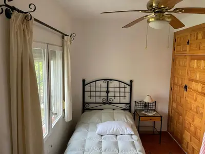 Cama o camas de una habitación en Finca Jaralta de Carmen