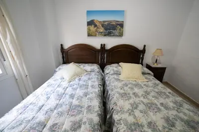 Cama o camas de una habitación en El Parador de Carmencita