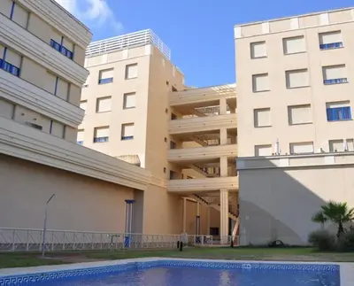 Piscina en o cerca de Precioso estudio con parking
