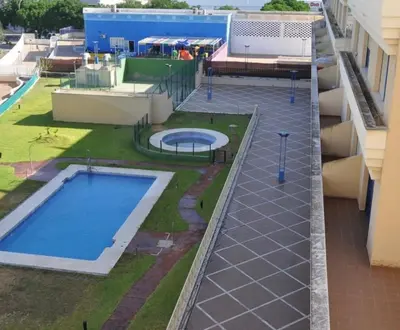Piscina en o cerca de loft con parking gratis frente palacio congresos