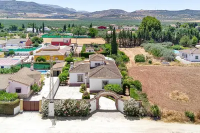 Paisaje cerca de esta villa