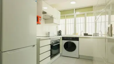Una cocina o zona de cocina en Apartamento Luz de Macarena en Sevilla