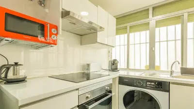 Una cocina o zona de cocina en Apartamento Luz de Macarena en Sevilla