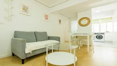 Zona de estar de Apartamento Luz de Macarena en Sevilla