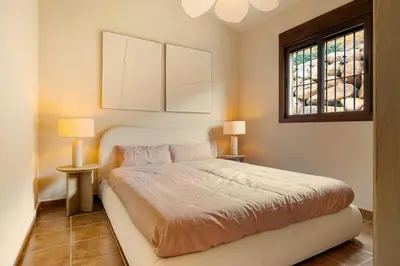 Cama o camas de una habitación en Cactus Hill - Villa - Caminito del Rey