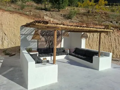 Zona de estar de Casa Laguna