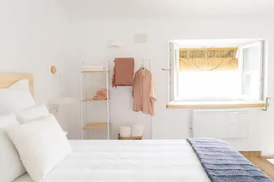 Cama o camas de una habitación en El Chorro del Granerillo