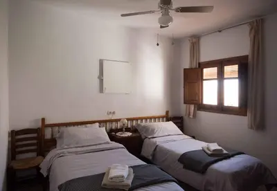 Cama o camas de una habitación en 3-bedroom top apartment with amazing views