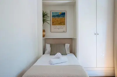 Cama o camas de una habitación en Al Sur Home Marqués