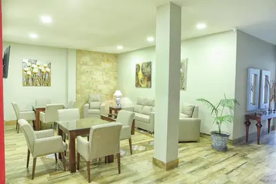 Zona de estar de Hostal Garlu