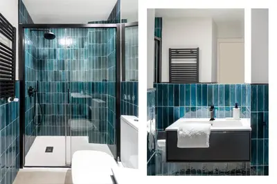 Un baño de R26 Suites Sevilla
