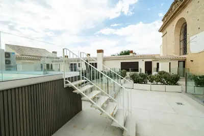 Un balcón o terraza de Los Patios de Feria - Azahar