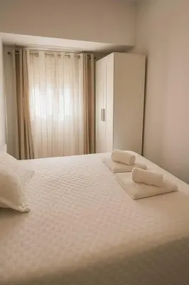 Cama o camas de una habitación en Alojamiento Baeza - Leones 9B