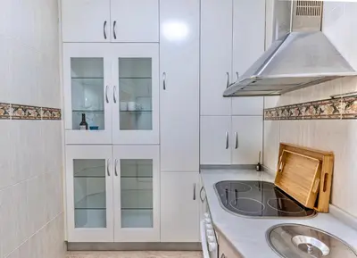Una cocina o zona de cocina en El Balcón de Las Tendillas