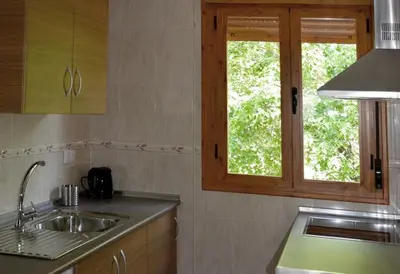 Una cocina o zona de cocina en CASA PATIO LAS PALMERAs 7 y 8