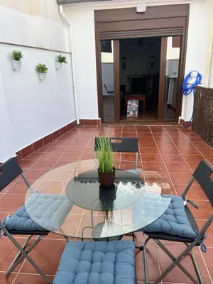 Zona de estar de Ático Encarnación centro terraza y parking