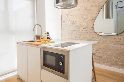 Una cocina o zona de cocina en Los Patios de Feria - Los Naranjos