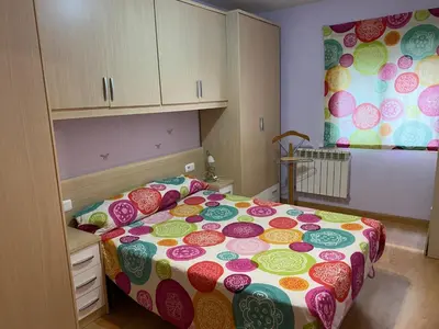 Cama o camas de una habitación en Alcal
