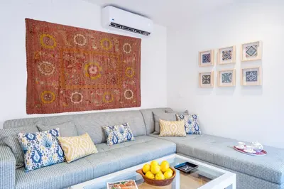 Zona de estar de Apartamento con piscina Sevilla Centro Histórico
