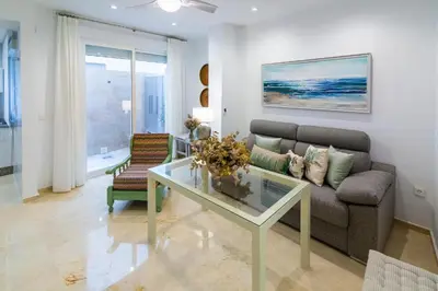 Zona de estar de Apartamento Plaza Emilio Luque 5