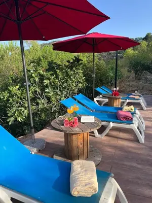 Jardín al aire libre en Casa Loire