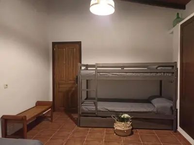 Cama o camas de una habitación en Finca Los Aguilares