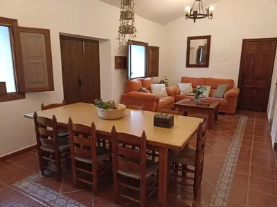 Zona de estar de Finca Los Aguilares