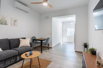Zona de estar de Pesquera Suites