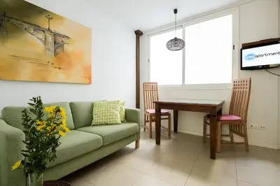 Zona de estar de Veoapartment Feria 80