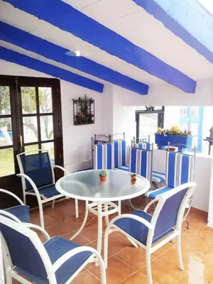 Zona de estar de Casa Carmela