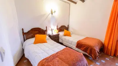 Cama o camas de una habitación en Casa Carmela