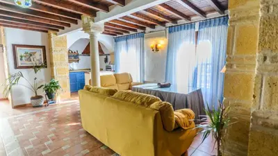 Zona de estar de Casa Carmela