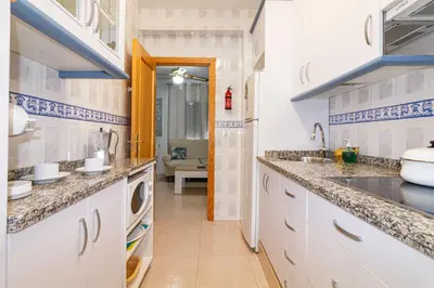 Una cocina o zona de cocina en Apartment Victoria