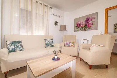Zona de estar de Apartment Victoria
