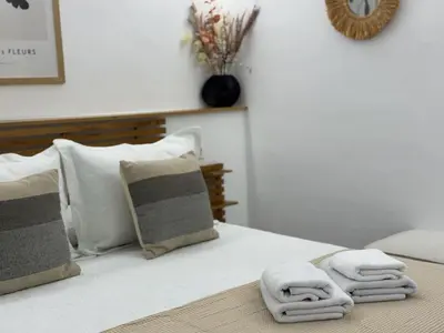 Cama o camas de una habitación en Loft Córdoba Central