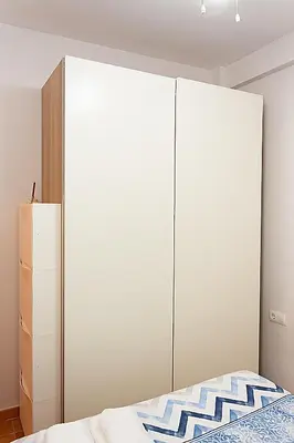 Cama o camas de una habitación en Nervion Sebastian Trujillo