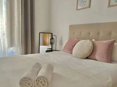 Cama o camas de una habitación en Casa Roman