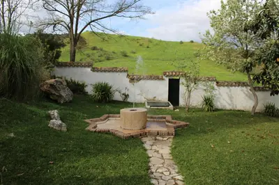 Jardín al aire libre en Finca la Sabina, Olvera
